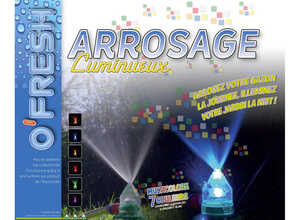 Brumisateur arroseur O'fresh- 7 couleurs leds Brumisateur arroseur O'fresh- 7 couleurs leds