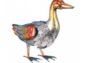 CANARD METAL ARGENT 37CM - RIVIERA CANARD METAL ARGENT 37CM - RIVIERA