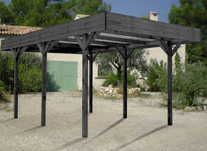Carport voiture Louison- 15.56 m² - 3.04 x 5.12 x 2.34 m Carport voiture Louison- 15.56 m² - 3.04 x 5.12 x 2.34 m