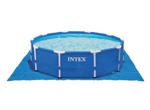 Tapis de sol pour piscine ronde Ø 5,49 m