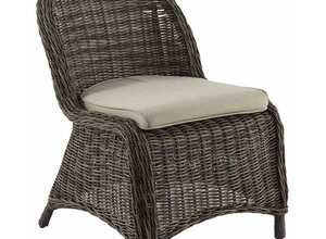 Chaise de jardin en résine tressée Bétong - HESPERIDE