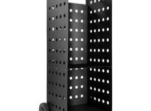 Chariot à bûches, Chariot à bois, Panier en métal, Porte et Range bûche sur roulette - TECTAKE Chariot à bûches, Chariot à bois, Panier en métal, Porte et Range bûche sur roulette - TECTAKE