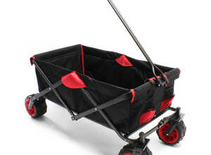 Chariot de transport pliant Charette à main Chariot de jardin Plage - WILTEC Chariot de transport pliant Charette à main Chariot de jardin Plage - WILTEC