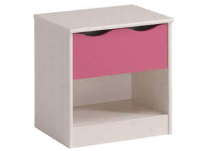 Chevet Doll - En panneaux de particules - 1 tiroir et 1 niche