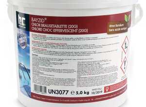 Chlore choc effervescent (20g) - 1 x 5 kg - HöFER CHEMIE