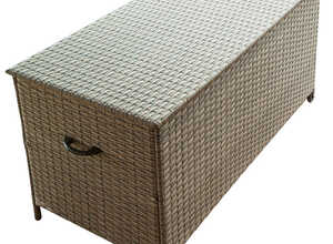 Coffre de rangement Bayana Taupe - HESPERIDE