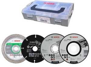 BOSCH Coffret mini L-Boxx + 9 disques Ø76mm - BOSCH - 06159975VC BOSCH Coffret mini L-Boxx + 9 disques Ø76mm - BOSCH - 06159975VC