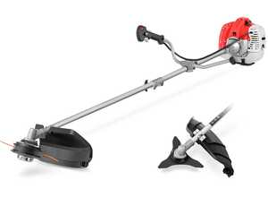 Débroussailleuse thermique 65cc avec bobine + disc 3 points + harnais –Greencut Débroussailleuse thermique 65cc avec bobine + disc 3 points + harnais –Greencut
