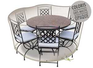 Housse de protection Eco pour salon de jardin rond Ø 160 cm Housse de protection Eco pour salon de jardin rond Ø 160 cm