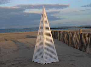 Luminaire Lumière horizontale - 140 x 50 x 50 cm - Blanc Luminaire Lumière horizontale - 140 x 50 x 50 cm - Blanc