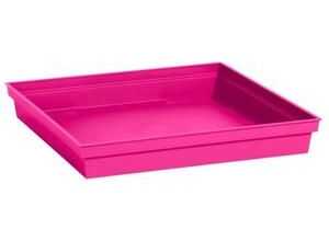 EDA Soucoupe carrée Toscane 26,7cm - Fuchsia