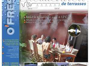 Brumisateur de terrasse 6 buses 6 mètres Brumisateur de terrasse 6 buses 6 mètres