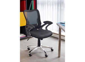 Fauteuil dactylo Disegno - Noir Fauteuil dactylo Disegno - Noir