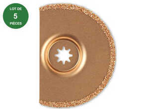 FEIN - Multimaster - Lame à concrétion carbure Ø90mm épaisseur 2,2mm 5 pièces - 63502169020