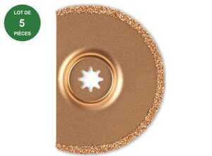 FEIN - Multimaster - Lame à concrétion carbure Ø90mm épaisseur 4mm 5 pièces - 63502171020