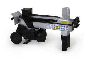 5 T Fendeur de bûche hydraulique (1500 Watt Moteur électrique, 370 mm Longueur de bûche max., 250 mm Diamétre du bois max., horizontal) Fendeuse a