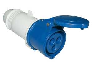 Fiche femelle17/220V pour caravane - AUTOBEST