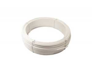 Fil de Tension Plastifié Blanc - Diamètre 2,4mm - 50 mètres - CLOTURE & JARDIN