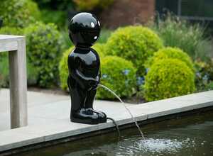Fontaine de bassin Boy 67 cm - Noir Fontaine de bassin Boy 67 cm - Noir