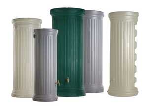 Garantia Colonnes romaines cylindriques - 2000L / Beige Sable