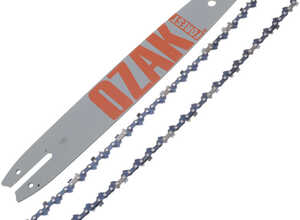 Guide chaine Pro 35cm Pas 3/8LP, Jauge 1,1mm 50E = 144MLEA074 + 90-50E - JARDIAFFAIRES