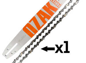 Guide chaîne Pro tronçonneuse 35cm 3/8 1,3mm 52E = Oregon 140spea041 - JARDIAFFAIRES