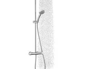 HANSGROHE - Colonne de douche Showerpipe Verso 240 chromé - 27205000