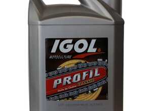 Huile de chaîne filante IGOL pour tronçonneuse et élagueuse - 5 litres - GT GARDEN