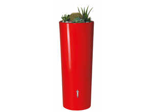 Récupérateur eau de pluie et Bac à fleur 350L Color GARANTIA Tomato Récupérateur eau de pluie et Bac à fleur 350L Color GARANTIA Tomato