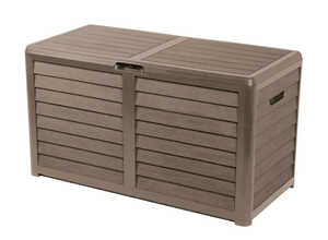 Coffre de rangement BAYA - 420 L - Taupe Coffre de rangement BAYA - 420 L - Taupe