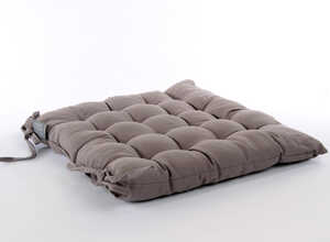 Coussin pour chaise de jardin Gris Clair 38 x 38 cm