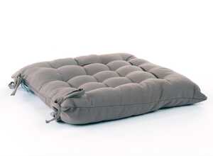 Coussin pour chaise de jardin Taupe 38 x 38 cm