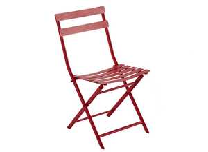 Chaise de jardin métal pliante Greensboro Groseille