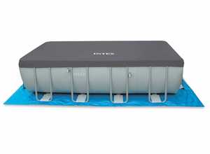 Bâche de protection pour piscine tubulaire rectangulaire 4,57 x 2,74 m - Intex