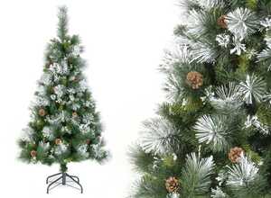 Sapin de Noel artificiel semi floqué Montana Pine - 210 cm