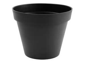 Pot de fleur rond Toscane Ø 48 x H.40 cm - Gris Anthracite Pot de fleur rond Toscane Ø 48 x H.40 cm - Gris Anthracite