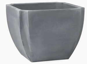 Pot de fleur carré Palmea - 50 x 50 x H.39 cm Pot de fleur carré Palmea - 50 x 50 x H.39 cm