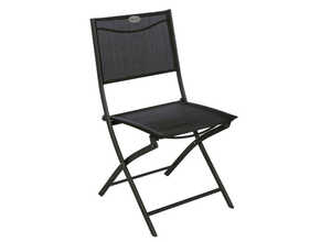 Chaise de jardin pliante métal Modula Gris anthracite/Graphite