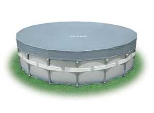 Bâche de protection Deluxe pour piscine tubulaire ronde Ø 5,49 m - Intex