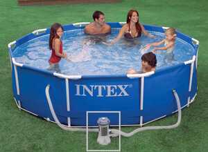 Piscine tubulaire Metal Frame ronde 3,05 x 0,76 m - Intex