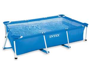 Piscine tubulaire rectangulaire 2,60 x 1,60 x 0,65 m - Intex