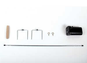 Kit tournebroche pour barbecue Bergamo et Florence