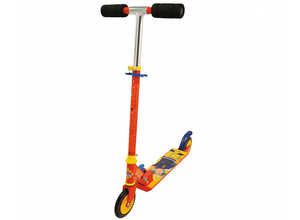 Trottinette enfant 2 roues pliable Sam le Pompier