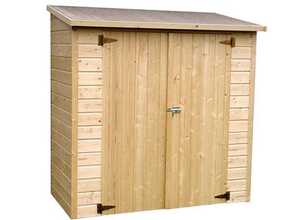 Armoire de jardin en bois 12 mm - 1,40 m²