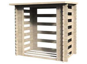 Abri bûches Elégant - 2 m³