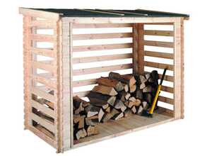 Abri bûches Côme - 3,5 m³ Abri bûches Côme - 3,5 m³