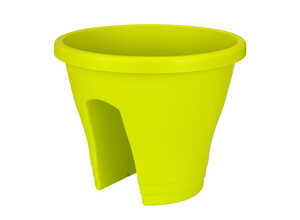 pot de fleurs elho corsica flower bridge Ø 30 cm H. 24 cm vert
