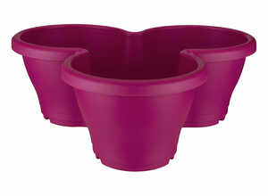pot 3 plantations corsica vertical garden elho 48 x 41 x 20 cm cerise