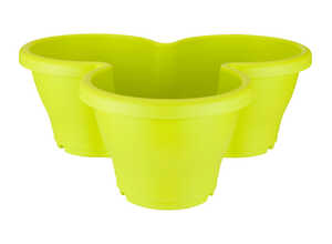 pot 3 plantations corsica vertical garden elho 48 x 41 x 20 cm vert