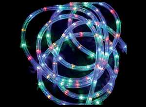 Guirlande lumineuse extérieur Tube LED 8 fonctions 18 m Multicolore